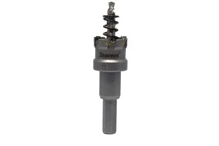 Starrett, Ø 24 mm Edelstahl Lochsäge Zentrierbohrer inkl. Nichteisenmetall, Qualitätsstahllegierung, Edelstahl,