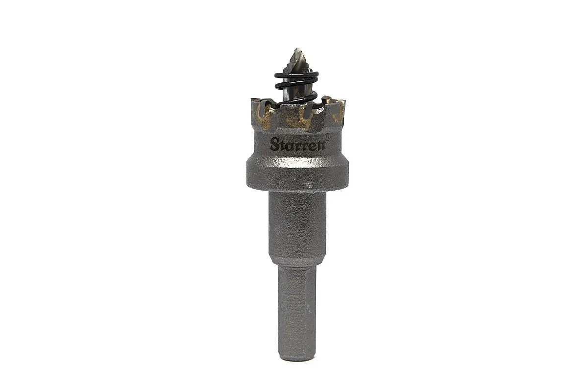 Produktfoto 1 von Starrett Edelstahl  Vorbohrer-Dorn mit Zentrierbohrer, Ø 25mm / Bohrtiefe 16mm