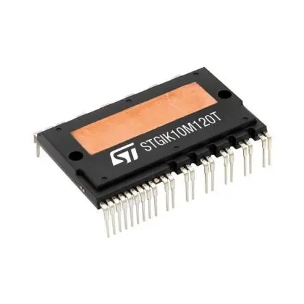 Produktfoto 1 von STMicroelectronics Intelligentes Stromversorgungsmodul / 10 A 3-phasig, 1200 V 125 W, 30-Pin SDIPHP-30L Typ P-Kanal