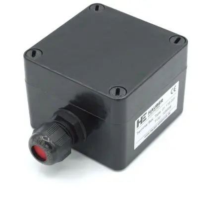 Produktfoto 1 von Hauber Elektronik Klemmenbox DP Anschlusskasten Typ 01.116.001 für Sensor HE100 und HE101