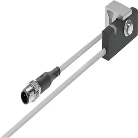 Produktfoto 1 von Festo SMT-Serie Kabel mit Stecker 24V Näherungssensor LED Signalleuchten, IP65, IP68