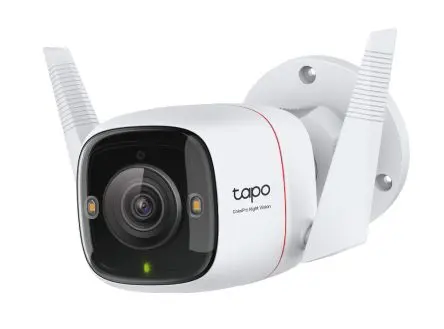 Produktfoto 1 von TP-Link Netzwerk Drahtlos CCTV-Kamera, Außen, 2688 x 1520 pixel x 3.56 Zoll, Rundstift