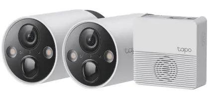 Produktfoto 1 von TP-Link IR Netzwerk Drahtlos CCTV-Kamera, Außen, 2560 x 1440 pixel, Rundstift
