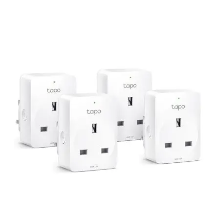 Produktfoto 1 von TP-Link Tapo Smart-Steckdose 13A 240V Britisch