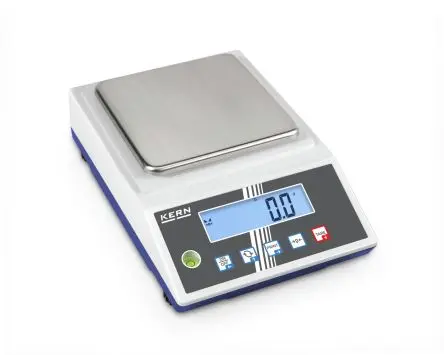 Produktfoto 1 von Kern PCB 2000-1-2023e Präzisionswaage Waage Zählfunktion 2kg / Auflösung 20, ISO-kalibriert