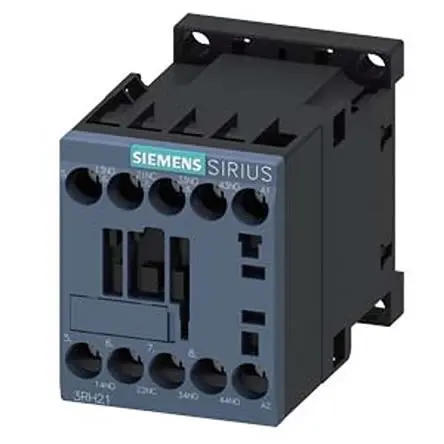 Produktfoto 1 von Siemens 3RH2 Hilfsschütz 120V ac-Spule, 4-polig, 690V ac / 10 A 690V ac 3 Schließer, 1 Öffner