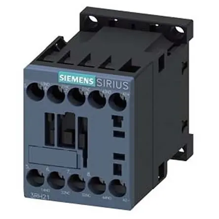 Produktfoto 1 von Siemens 3RH2 Hilfsschütz 110V dc-Spule, 4-polig, 690V ac / 10 A 690V ac 2 Schließer/2 Öffner