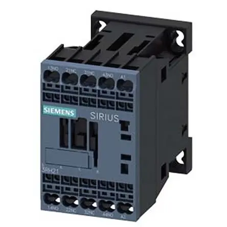 Produktfoto 1 von Siemens 3RH2 Hilfsschütz 48V ac-Spule, 4-polig, 690V ac / 10 A 690V ac 2 Schließer/2 Öffner