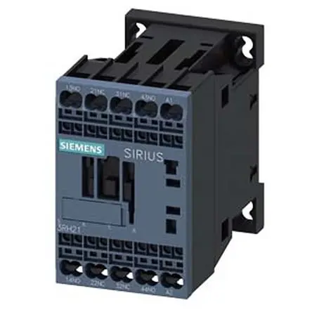 Produktfoto 1 von Siemens 3RH2 Hilfsschütz 230V ac-Spule, 4-polig, 690V ac / 10 A 690V ac 2 Schließer/2 Öffner