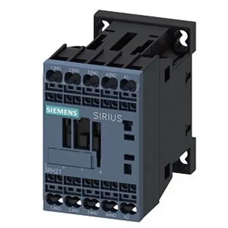 Produktfoto 1 von Siemens 3RH2 Hilfsschütz 400V ac-Spule, 4-polig, 690V ac / 10 A 230V 4 Schließer