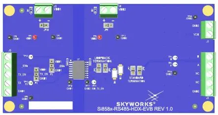 Produktfoto 1 von Skyworks Solutions Inc Si85856-KIT Evaluierungskit Si85856D Evaluierungskit Transceiver für Si85856D, Evaluierungskit