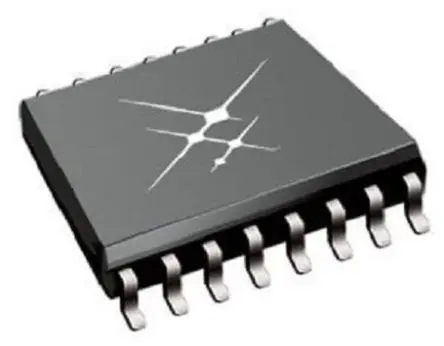 Produktfoto 1 von Skyworks Solutions Inc Digital-Isolator, 4-Kanal 150 Mbit/s, 6 kVrms 2.25V, 5.5 V, SOIC 7 V 253 mA 16