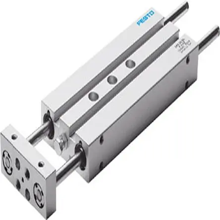 Produktfoto 1 von Festo DPZ-16-80-P-A-KF-S2 162037 Pneumatik-Führungszylinder 80 mm Doppeltwirkend, Bohrung Ø 16 mm bis 1 Mpa