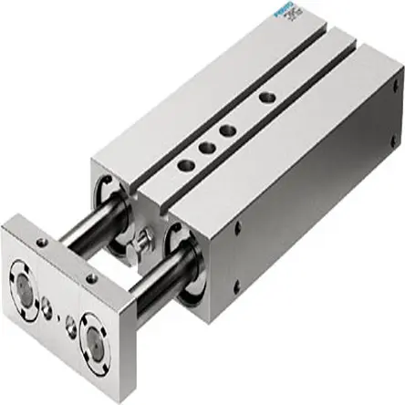 Festo DPZ 32693 Pneumatik-Führungszylinder doppeltwirkend mit Kugellager, Bohrung Ø 20mm / Hub 10mm