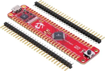 Produktfoto 1 von Microchip PIC18F56Q71 CURIOSITY NANO MCU, Mikrocontrollerplatine Evaluierungskit PIC18F PIC PIC18F56Q71