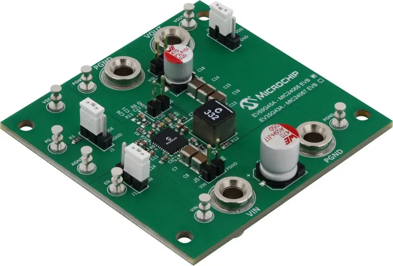 Produktfoto 1 von Microchip MIC24066 EVB Evaluierungsplatine, EV69G45A Evaluierungsplatine, für MIC24067