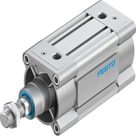 Produktfoto 1 von Festo DSBC-80-60-D3-PPVA-N3 3656636 ISO-Standardzylinder 60 mm Doppeltwirkend, Bohrung Ø 80 mm, bis 1.2 Mpa