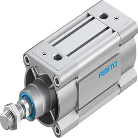Produktfoto 1 von Festo DSBC-80-60-D3-PPVA-N3 3656636 ISO-Standardzylinder 60 mm Doppeltwirkend, Bohrung Ø 80 mm, bis 1.2 Mpa
