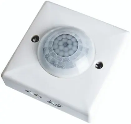 Produktfoto 1 von Timeguard Ceiling Mount PIR Presence Detectors Bewegungsmelder Anwesenheitsdetektor, 53 mm, Ø 86 mm x 86mm x 102 mm,