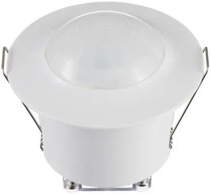 Produktfoto 1 von Timeguard 360 Deg Flush Mount PIR Bewegungsmelder Anwesenheitsdetektor, 82 mm, Ø 60 mm x 82mm x 86 mm, Reichweite 6 m