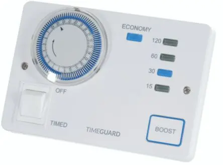Produktfoto 1 von Timeguard Programastat Plus Thermostat, 24 Std Programm 13 A / 230V ac 2-poliger Umschalter, 40 °C, 0 °C 230V ac