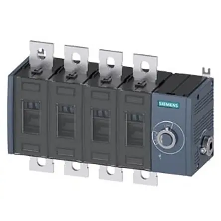 Produktfoto 1 von Siemens 3KD3644-0PE40-0 Trennschalter 4-polig Feststehend 200A 132 kW IP00, IP20