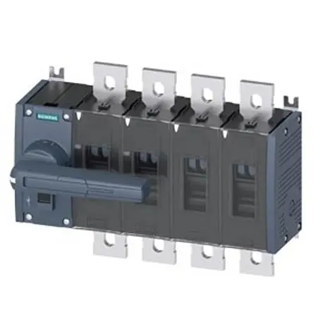 Produktfoto 1 von Siemens 3KD4842-0QE10-0 Trennschalter 4-polig Feststehend 800A 560 kW IP20, IP00