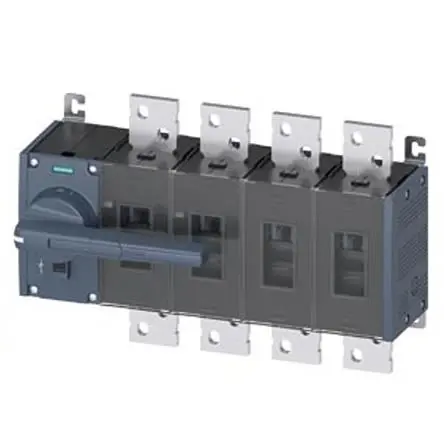 Produktfoto 1 von Siemens 3KD5242-0RE10-0 Trennschalter 4-polig Feststehend 1250A 900 kW IP20, IP00
