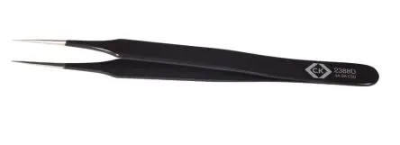 Produktfoto 1 von CK Edelstahl Pinzette, 110mm, Spitze Gerade, Fein Antimagnetisch 1-teilig ESD-Sicherheit