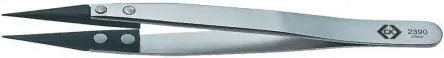 Produktfoto 1 von CK Edelstahl Pinzette, 130mm, Spitze Fein Antimagnetisch 1-teilig ESD-Sicherheit