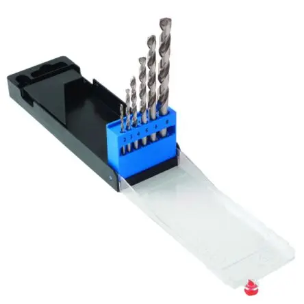Produktfoto 1 von CK HSS Drehung Satz 2 mm → 8 mm, 6-teilig für Metall