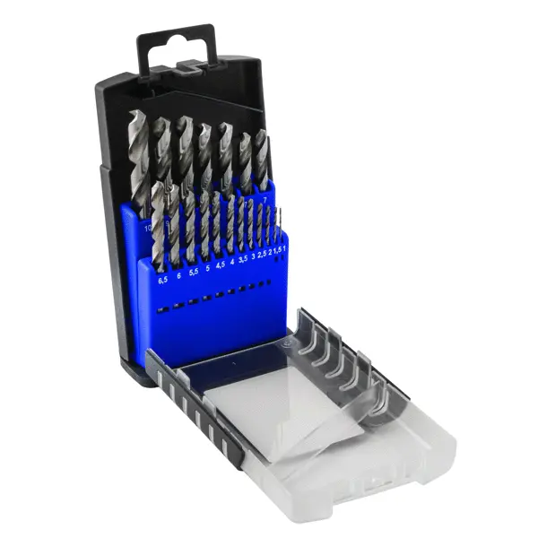 Produktfoto 1 von CK HSS Drehung Satz 1 mm → 10 mm, 19-teilig für Metall