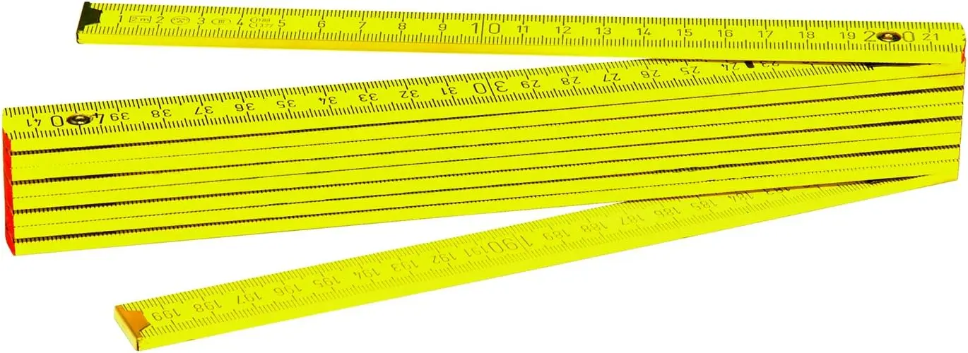 Produktfoto 1 von CK Holz Zollstock Metrisch 2 m x 50 mm