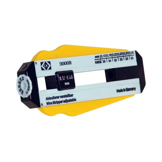 Produktfoto 1 von CK T3757 Abisolierer, Polyvinylchlorid, Polytetrafluorethylen 0.25 to 20 AWG, 98 mm