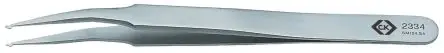 Produktfoto 1 von CK Edelstahl Pinzette, 120mm, Spitze Kreuzschnitt Antimagnetisch 1-teilig ESD-Sicherheit