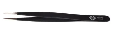 Produktfoto 1 von CK Edelstahl Pinzette, 120mm, Spitze Fein, Gerade Antimagnetisch 1-teilig ESD-Sicherheit