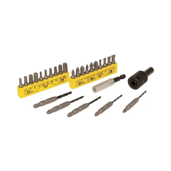 Produktfoto 1 von CK Stahl Drehung Satz 2.5 mm → 4 mm, 25-teilig für Mehrmaterial