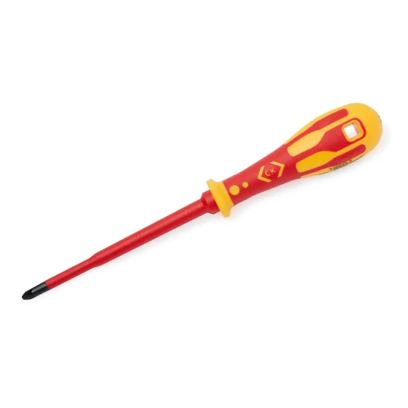 Produktfoto 1 von CK VDE 1000V zugelassen PZ2 Pozidriv, Chrom Vanadium Stahl, 232 mm / Klinge 125 mm