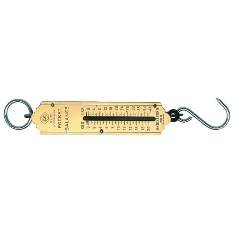 Produktfoto 1 von CK Federwaage, Auflösung 0.5 kg, Wägebereich 15kg