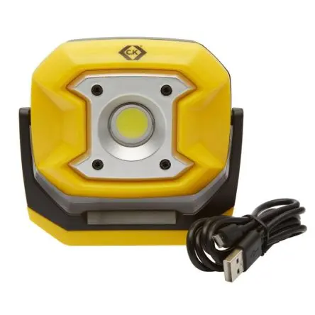 Produktfoto 1 von CK T97 Leuchtstofflampe Deckenbefestigung Arbeitslicht, IP65 3.7V Wiederaufladbar / 10 W 700 lm, 110mm x 115 mm