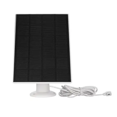 Produktfoto 1 von ABUS Security-Center Spannungsversorgung Solarmodul für Battery Cam Pro, H. 173.5 mm, T. 12.5 mm, B. 120.5mm