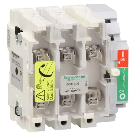 Produktfoto 1 von Schneider Electric Sicherungsschalter-Trennschalter / 3-polig offen