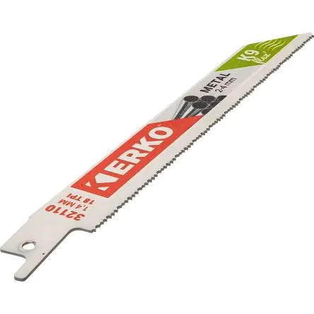 Produktfoto 1 von ERKO Bimetall Metall Sägeblatt / 18 TPI 150 mm