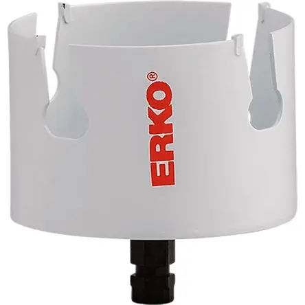 Produktfoto 1 von ERKO, Ø 210 mm Hartmetall Lochsäge Zentrierbohrer inkl., Ø 210mm / Bohrtiefe 60 mm