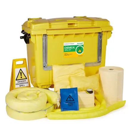 Produktfoto 1 von Ecospill Ltd Bindemittel-Kit, Aufnahme bis 1000 L, Einsatz in Chemie