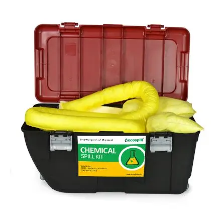 Produktfoto 1 von Ecospill Ltd Bindemittel-Kit, Aufnahme bis 60 L, Einsatz in Chemie