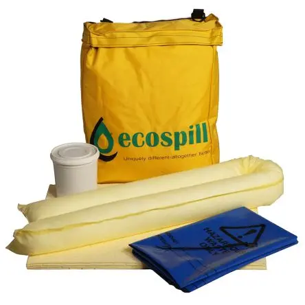 Produktfoto 1 von Ecospill Ltd Bindemittel-Kit, Aufnahme bis 10 L, Einsatz in Chemie
