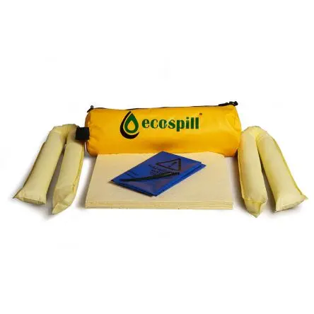 Produktfoto 1 von Ecospill Ltd Bindemittel-Kit, Aufnahme bis 20 L, Einsatz in Chemie