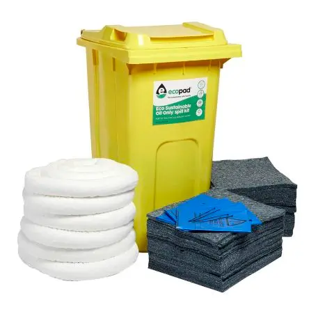Produktfoto 1 von Ecospill Ltd Bindemittel-Kit, Aufnahme bis 240 L, Einsatz in Öl