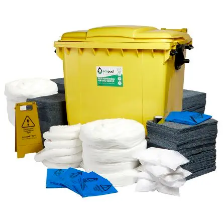 Produktfoto 1 von Ecospill Ltd Bindemittel-Kit, Aufnahme bis 1000 L, Einsatz in Öl
